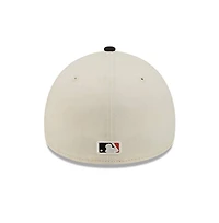 New Era Men's Cream San Francisco Giants Chrome A-Frame 59FORTY Fitted Hat