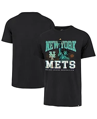 47 Brand Men's Black New York Mets Regional Franklin T-Shirt