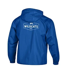 Champion Men's Royal Kentucky Wildcats Delay Packable Half-Zip Jacket