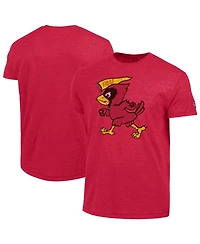Champion Men's Cardinal Iowa State Cyclones Vintage Triumph Tri-Blend T-Shirt