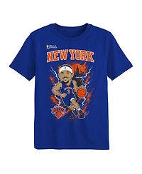 Outerstuff Preschool Josh Hart Blue New York Knicks 2026 Nba Finals Player T-Shirt