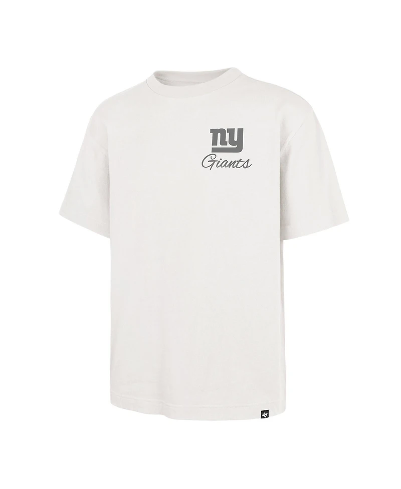 47 Brand Men's Off White New York Giants Photon Dust Foundation T-Shirt