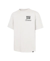 47 Brand Men's Off White New York Giants Photon Dust Foundation T-Shirt