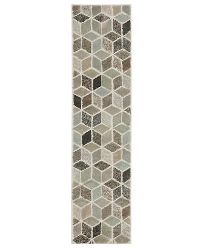 Oriental Weavers Cambria 083J2 1'10"x7'6" Runner Area Rug