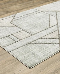 Oriental Weavers Cambria 5569B 1'10"x7'6" Runner Area Rug