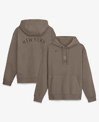 Nike Men's Brown New York Yankees Fashion Club Pullover Hoodie