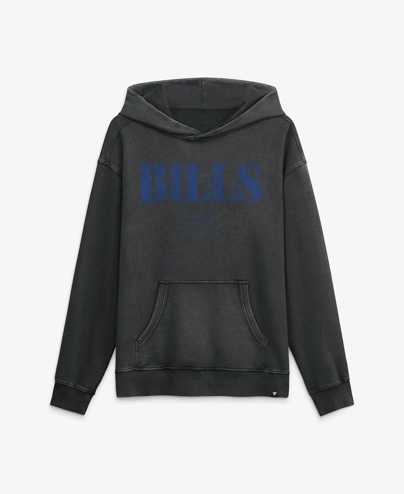 Fanatics Men's Black Buffalo Bills Relaxed Intense Rivalry French Terry Hoodie