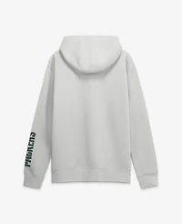Nike Men's Gray Green Bay Packers Cool Down Club Full-Zip Hoodie