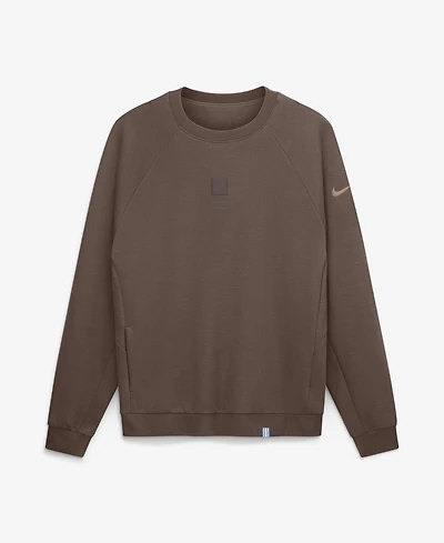 Nike Men's Brown Detroit Lions Full Defense Dri-fit Primary Sweatshirt