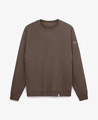 Nike Men's Brown Detroit Lions Full Defense Dri-fit Primary Sweatshirt