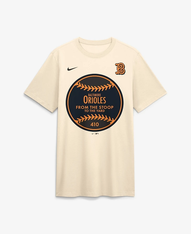 Nike Men's Tan Baltimore Orioles City Connect Legacy Tri-Blend T-Shirt
