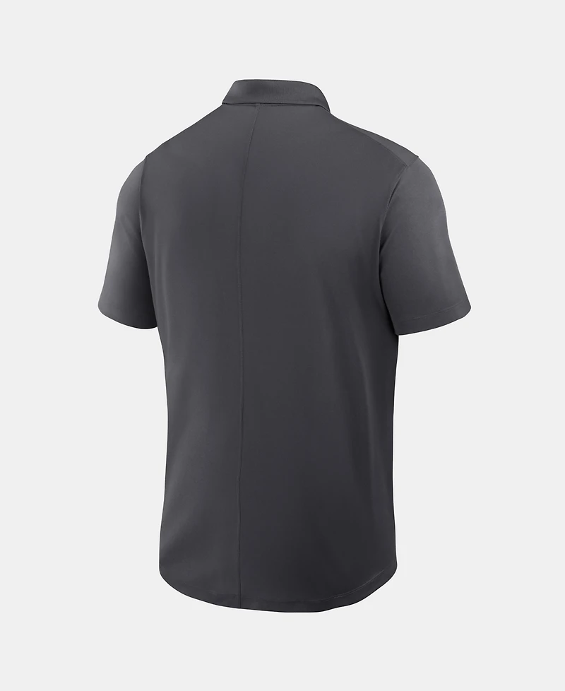 Nike Men's Anthracite Alabama Crimson Tide Dri-fit Victory Polo Shirt