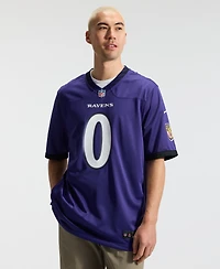 Nike Men's Roquan Smith Purple Baltimore Ravens Team Game Jersey