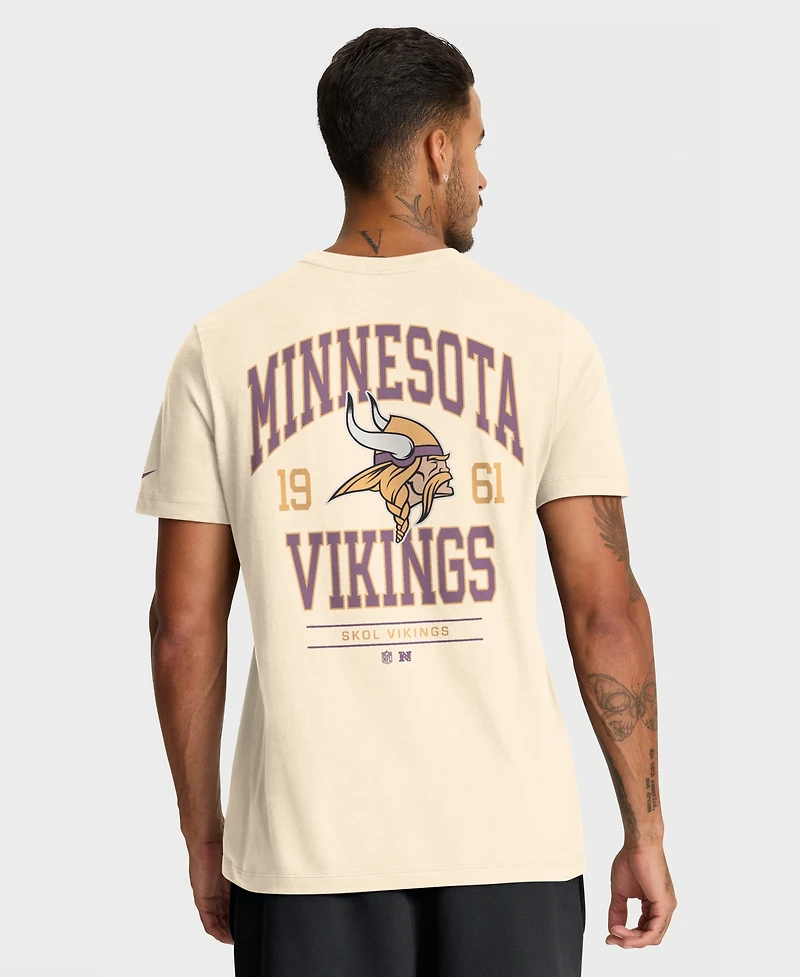 Nike Men's Natural Minnesota Vikings Freestyle Essential T-Shirt