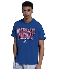 Starter Men's Royal/Heather Gray New England Patriots Two-Pack Throwback Logo T-Shirt Set