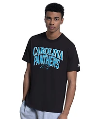 Starter Men's Black/Gray Carolina Panthers Two-Pack Logo T-Shirt Set