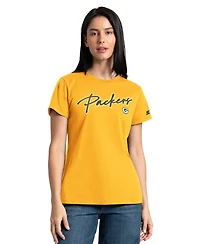 Starter Women's Green/Gold Green Bay Packers Combo Pack T-Shirt