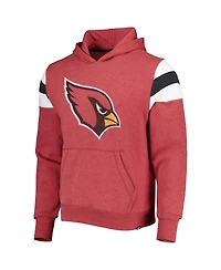 '47 Brand Men's Heathered Cardinal Arizona Cardinals Premier Nico Pullover Hoodie
