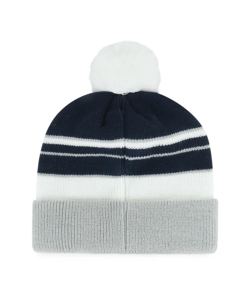'47 Brand Big Boys and Girls Navy Dallas Cowboys Peewee Cuffed Knit Pom Hat