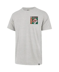 47 Brand Men's Gray Cincinnati Bengals Chrome Plate Franklin T-Shirt