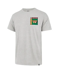 47 Brand Men's Gray Washington Commanders Chrome Plate Franklin T-Shirt