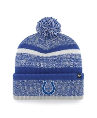 '47 Brand Men's Royal Indianapolis Colts Northward Cuffed Knit Pom Hat