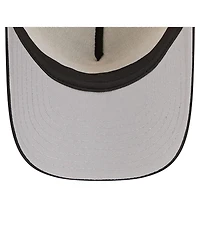 New Era Big Boys and Girls White/Black Pittsburgh Steelers Streak 9FORTY A-Frame Adjustable Hat