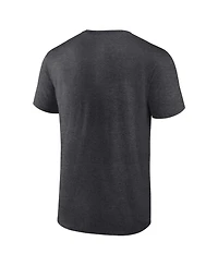 Logo Athletic Men's Charcoal San Francisco 49ers Cotton Victory Arch T-Shirt