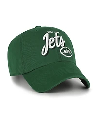 47 Brand Women's Green New York Jets Ariana Clean Up Adjustable Hat