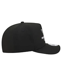 New Era Men's Black Boston Red Sox Motion A-Frame 9FIFTY Snapback Hat