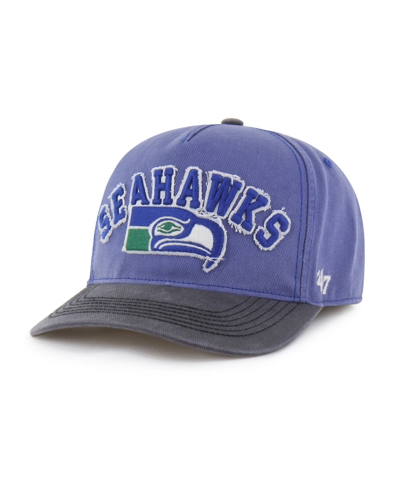 '47 Brand Men's Royal Seattle Seahawks Throwback Calderwood Well Worn Hitch Adjustable Hat