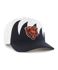 47 Brand Men's White Chicago Bears Jagged Hitch Adjustable Hat