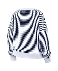 Fanatics Women's Seattle Seahawks Striped Oversized Sweatshirt
