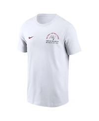 Nike Men's White Tampa Bay Buccaneers Split Logo T-Shirt