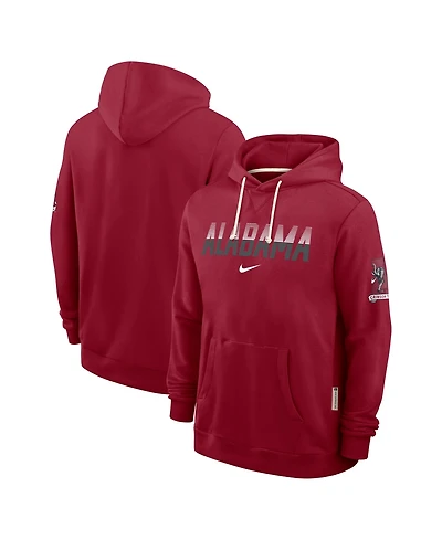 Nike Men's Crimson Alabama Tide 2026 Sideline Standard Issue Dri-fit Hoodie