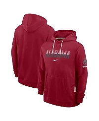 Nike Men's Crimson Alabama Tide 2026 Sideline Standard Issue Dri-fit Hoodie