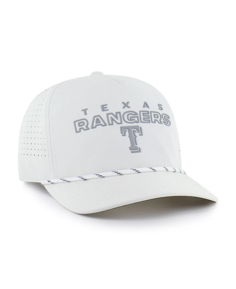 47 Brand Men's White Texas Rangers Forward Vault Hitch Adjustable Hat