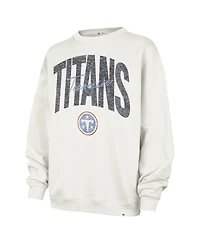 '47 Brand Women's Tennessee Titans Muse Oversized Crewneck Sweatshirt