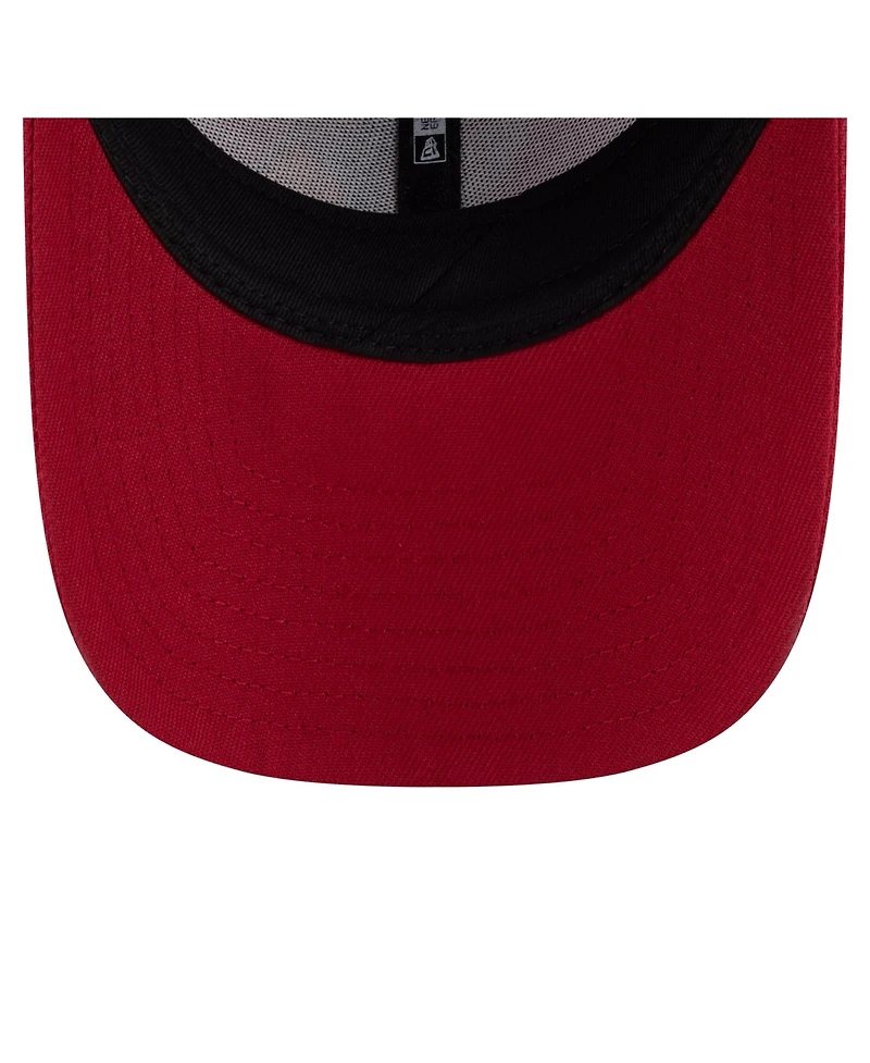 New Era Men's Cardinal Arizona Cardinals Core Team 9FORTY Adjustable Hat