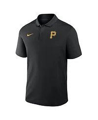 Nike Men's Black Pittsburgh Pirates Dri-fit Victory Polo Shirt