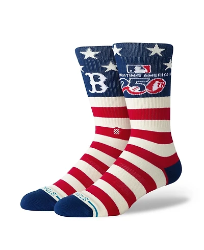 Stance Men's and Women's Boston Red Sox American's 250th Crew Socks