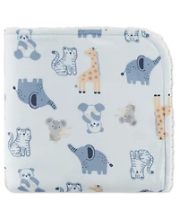 Huggies Baby Boys' Allover Animal Graphic Printed Blanket