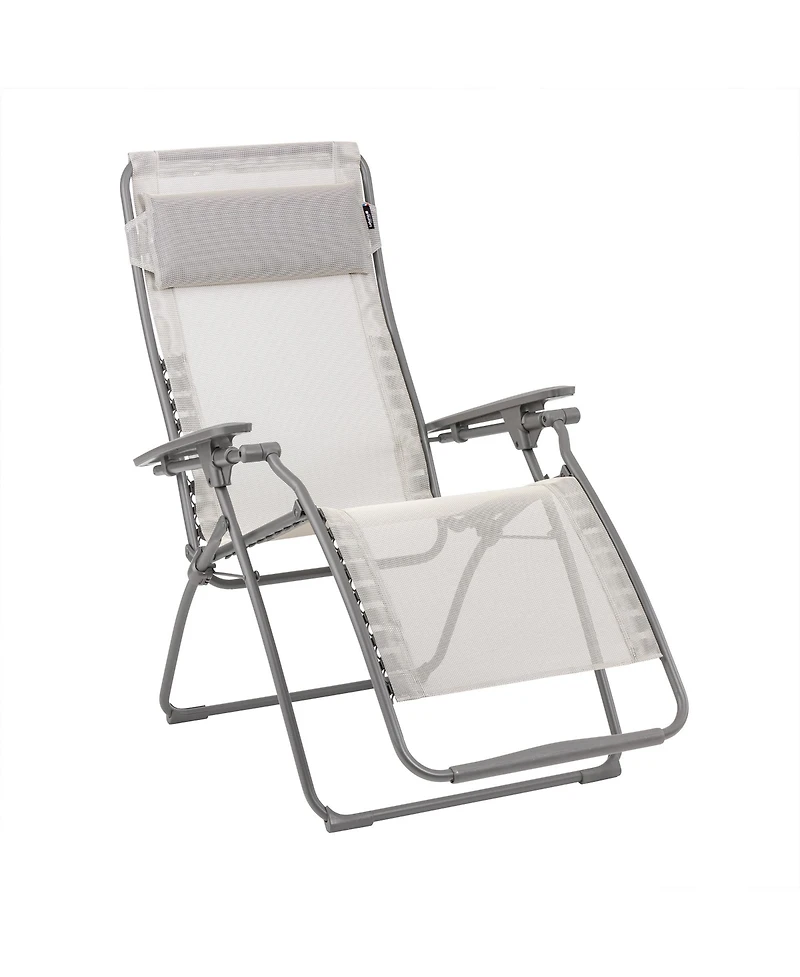 Lafuma Futura Zero Gravity Outdoor Steel Framed Lawn Recliner Chair