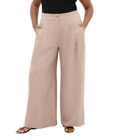 City Chic Plus Luci Wide Leg Pant