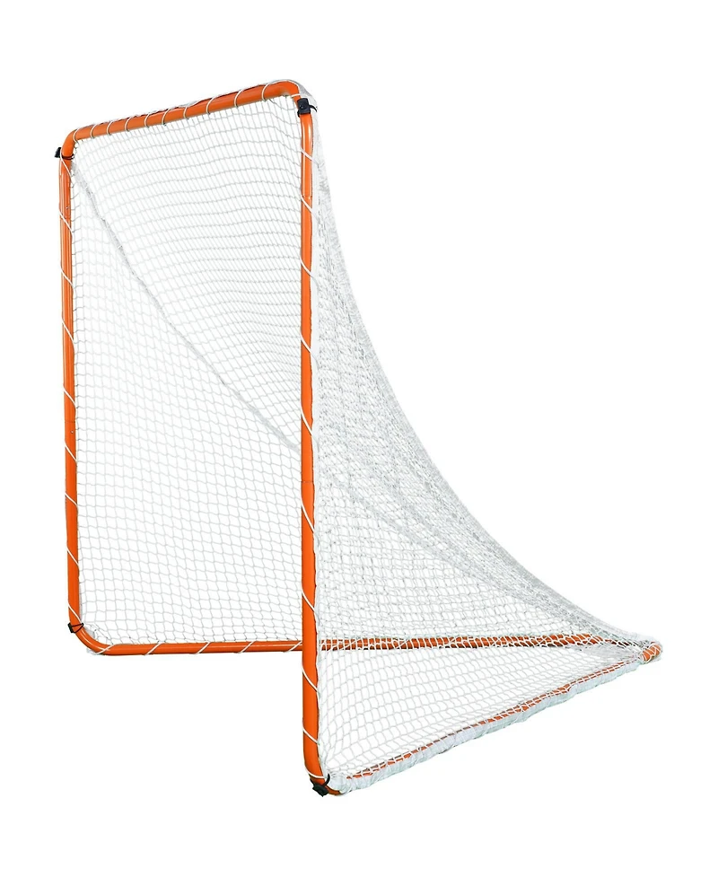 Hongge Portable 6 x 6 ft Lacrosse Goal with Steel Frame and Carry Bag for Backyard Shooting Drills