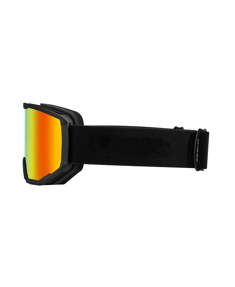 Hongge Otg Anti-Fog Ski Goggles with Cylindrical Revo Lens and Ventilated Tpu Frame for Snowboarding and Skating