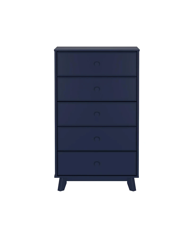 Plank+Beam Solid Wood Classic -Drawer Dresser, Storage Dresser for Bedroom