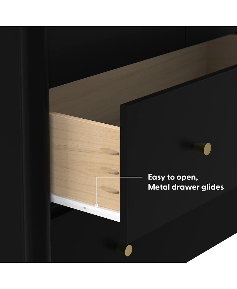 Harbor 3 Drawer with Divided Top-Drawer Dresser