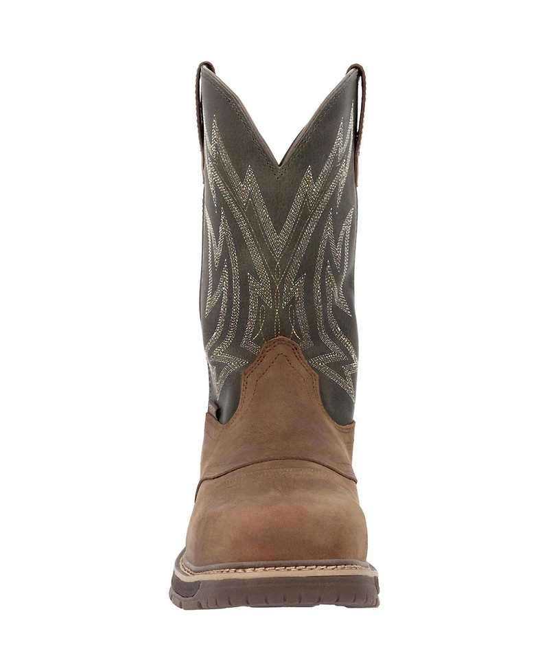 Rocky Ride Lte Carbon Toe Western Boot