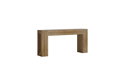 Slickblue Wood Console Table with Stable Legs for Entryway